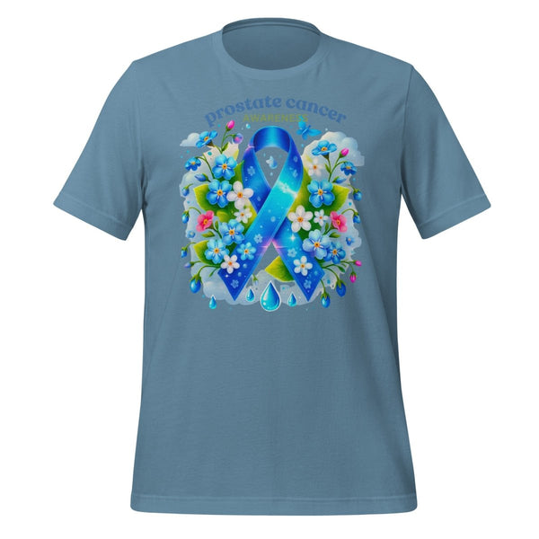 Prostate Cancer Spring Tee - JohnVsGBMSteel BlueS