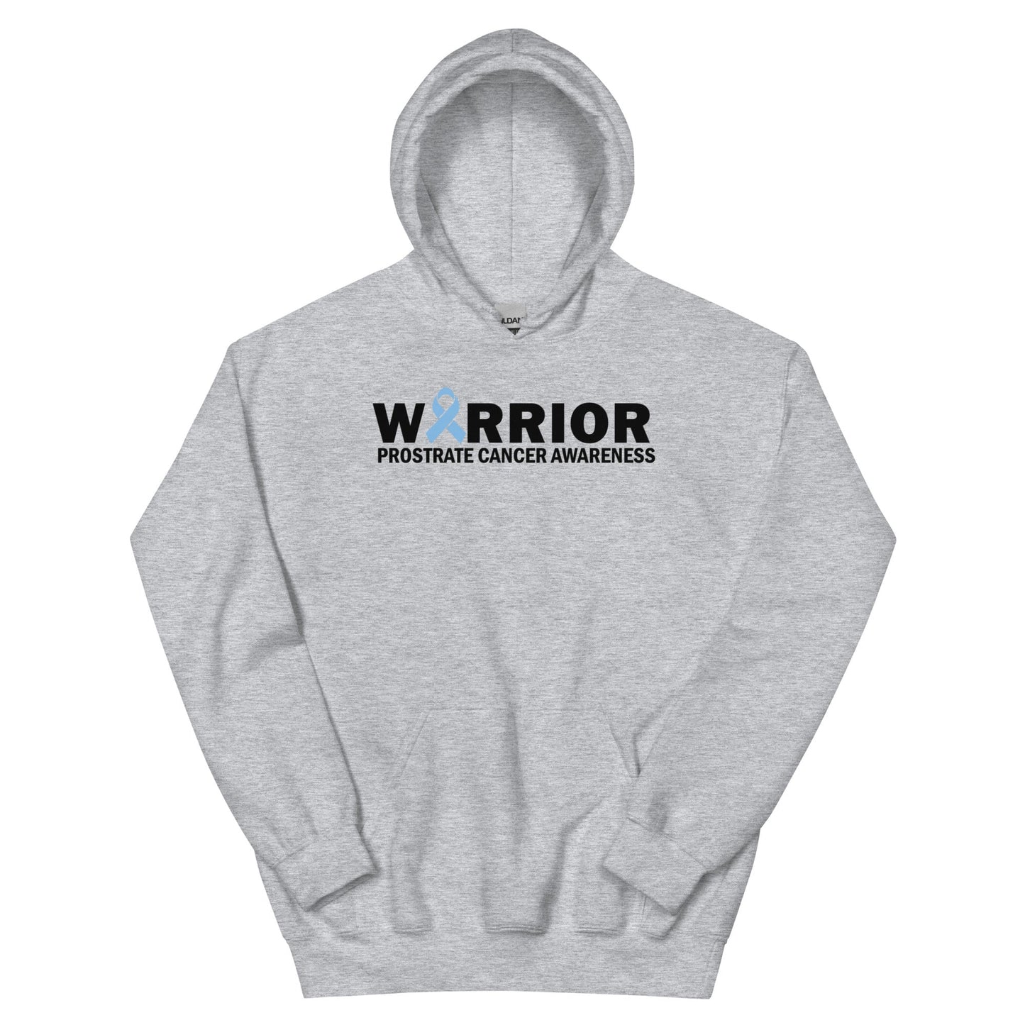 Prostate Cancer Warrior Hoodie - JohnVsGBMSport GreyS