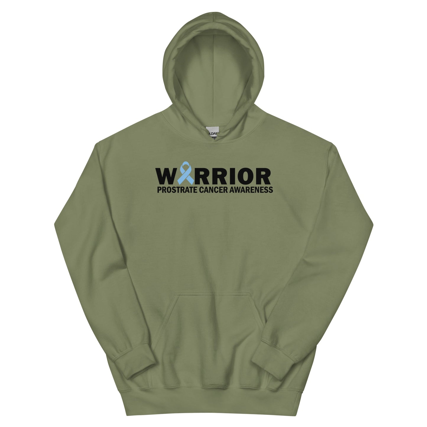 Prostate Cancer Warrior Hoodie - JohnVsGBMMilitary GreenS