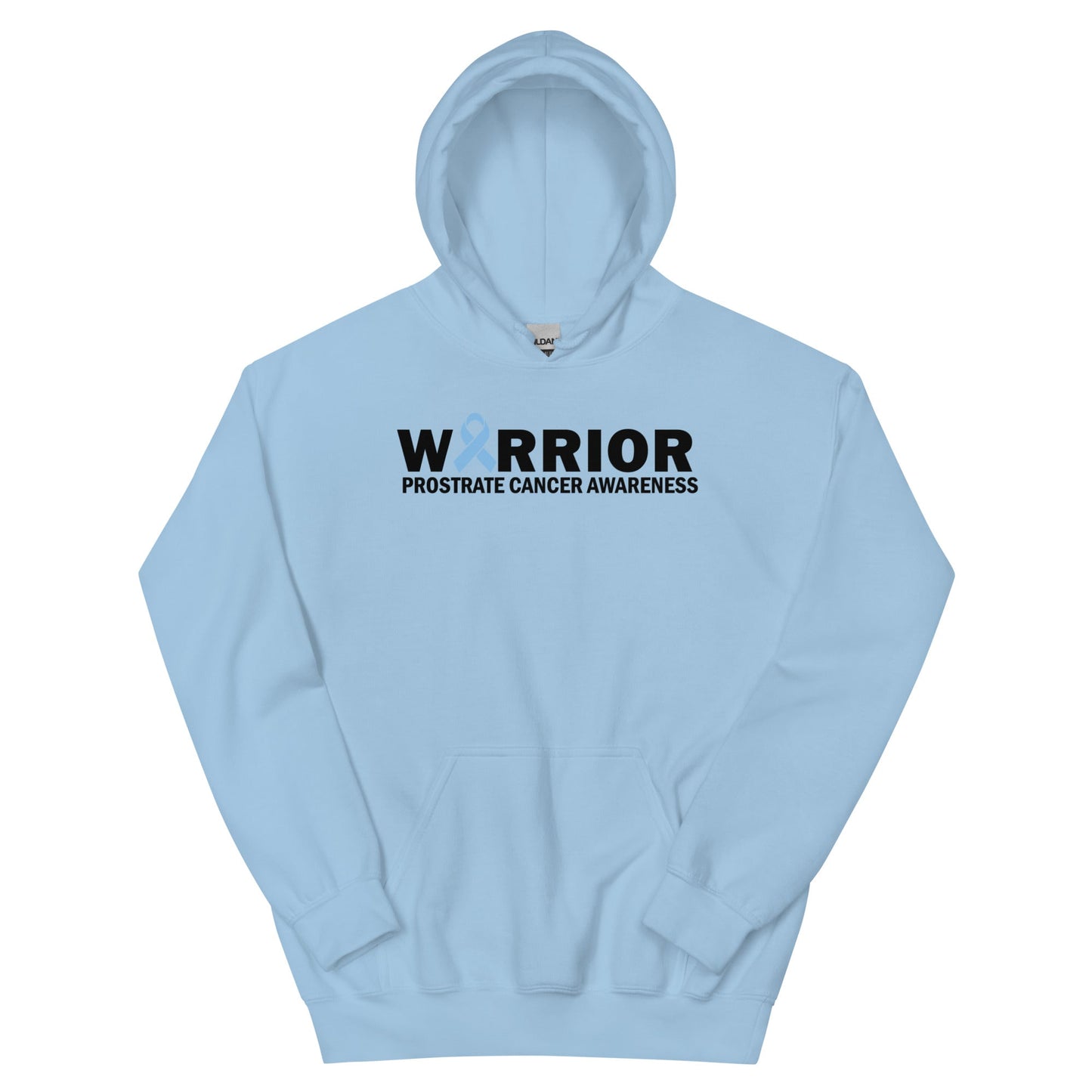 Prostate Cancer Warrior Hoodie - JohnVsGBMLight BlueS