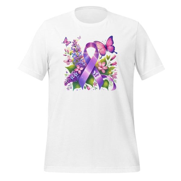 Purple Ribbon Spring Tee - JohnVsGBMWhiteS