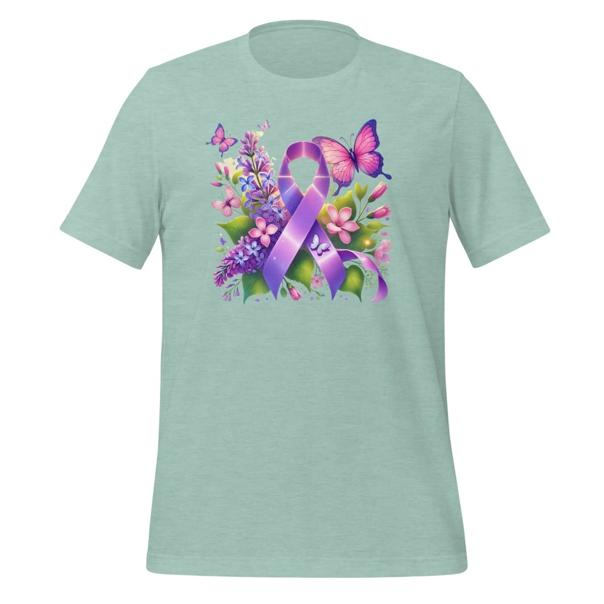 Purple Ribbon Spring Tee - JohnVsGBMHeather Prism Dusty BlueS