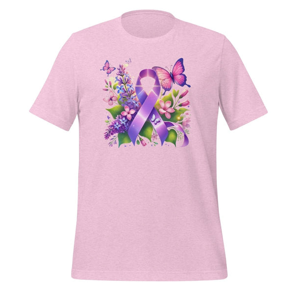 Purple Ribbon Spring Tee - JohnVsGBMHeather Prism LilacS