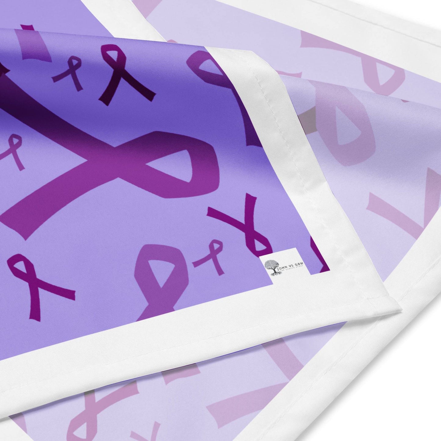 Purple/Lavender Cancer Awareness Bandana - JohnVsGBM