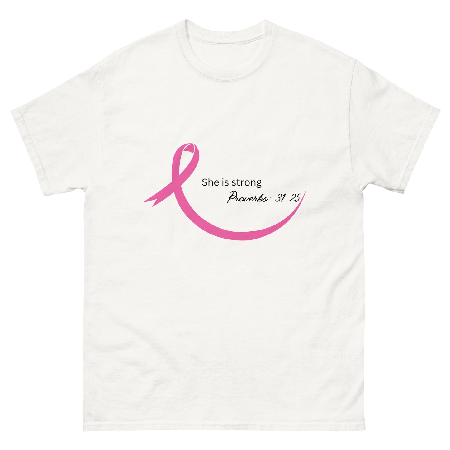 She is Strong (Customizable) Tee - JohnVsGBMWhiteS