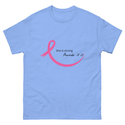 She is Strong (Customizable) Tee - JohnVsGBMCarolina BlueS