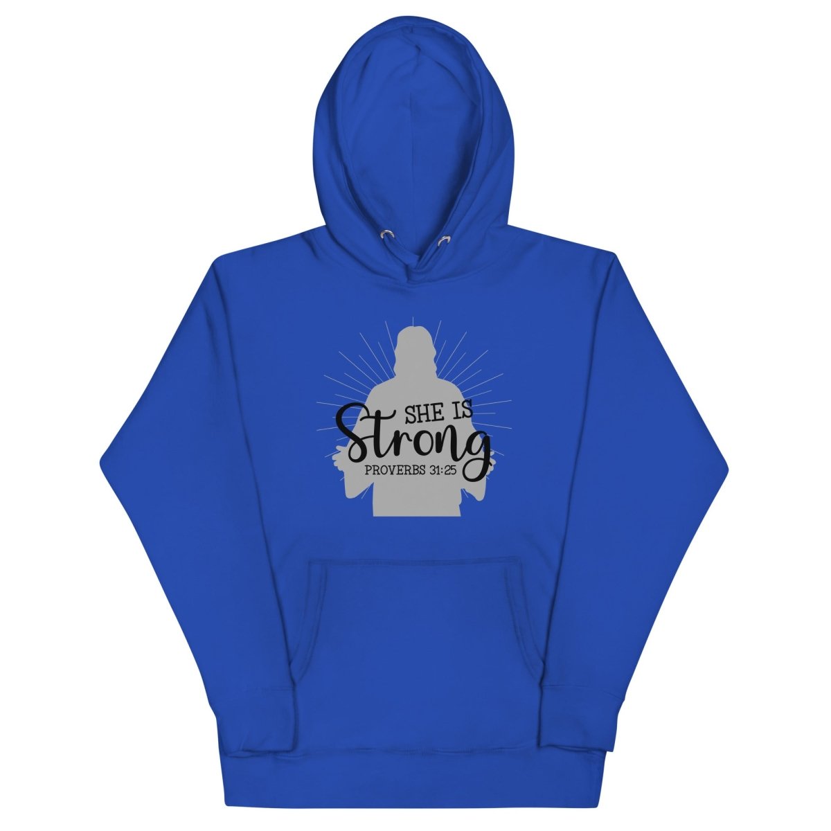 She is Strong Hoodie - JohnVsGBMTeam RoyalS