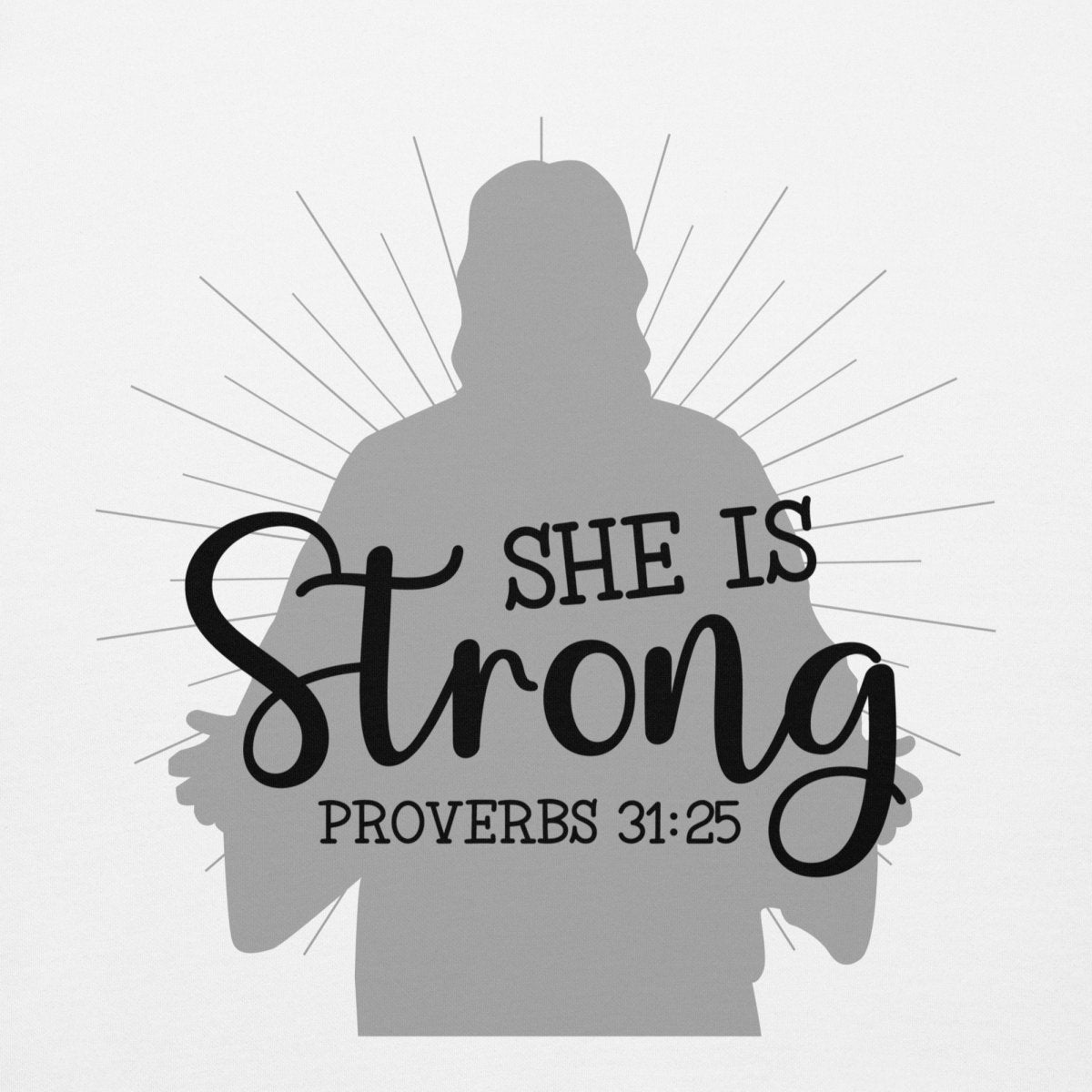 She is Strong Tee - JohnVsGBMMaroonS