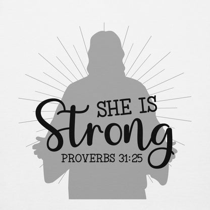 She is Strong Tee - JohnVsGBMMaroonS