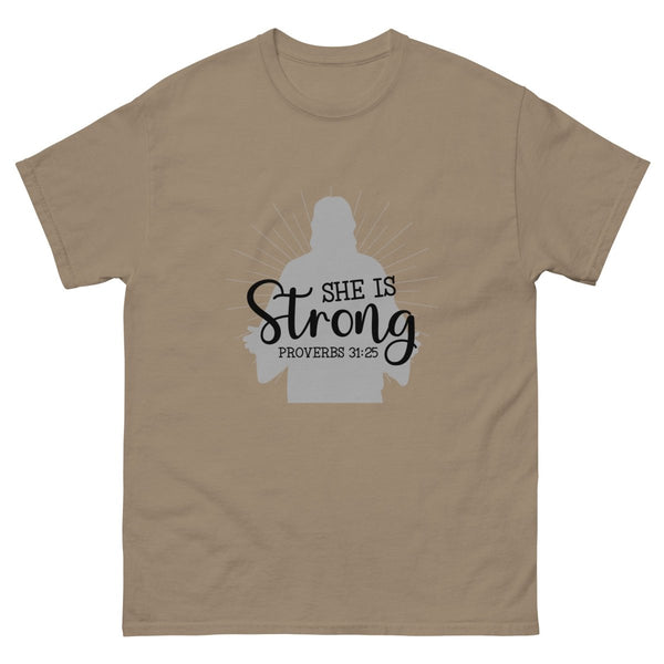 She is Strong Tee - JohnVsGBMBrown SavanaS