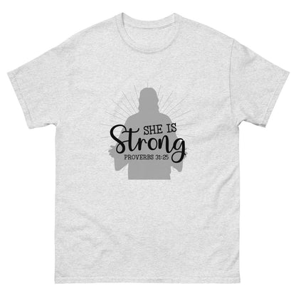 She is Strong Tee - JohnVsGBMAshS