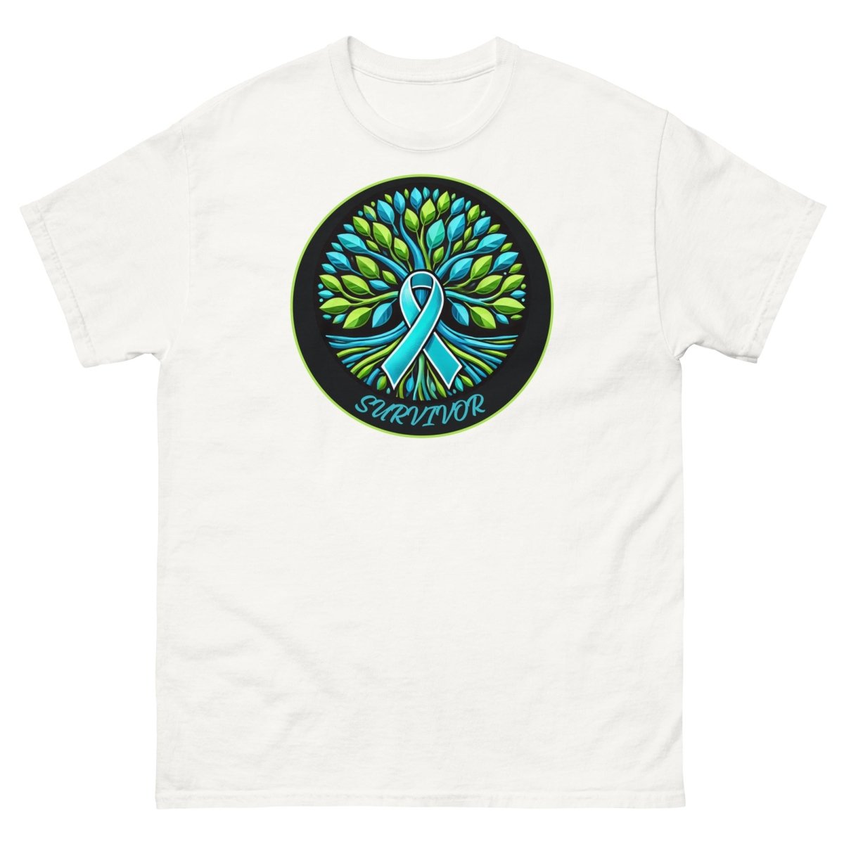 Solid Blue Tree of Life Tee - JohnVsGBMWhiteS