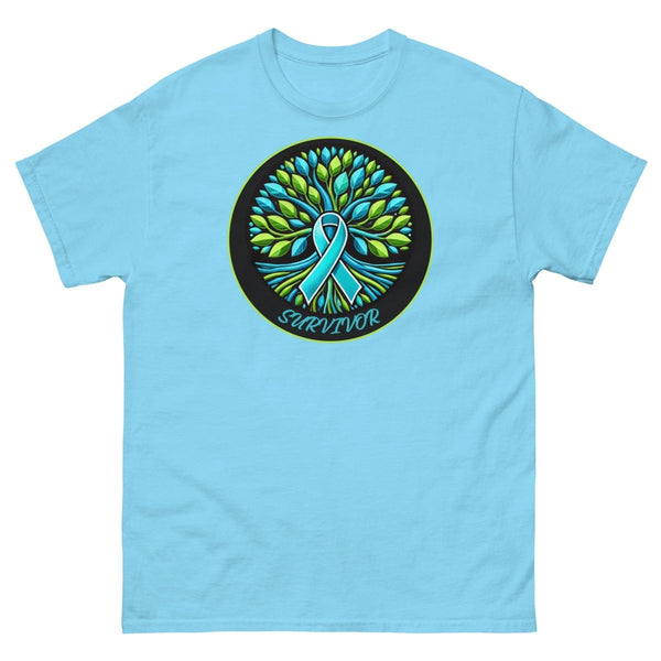 Solid Blue Tree of Life Tee - JohnVsGBMSkyS