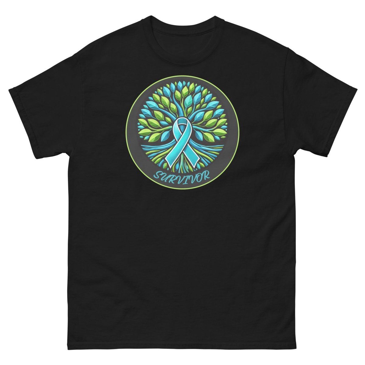 Solid Blue Tree of Life Tee - JohnVsGBMBlackS