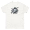 Solid Grey Graffiti Tee - JohnVsGBMWhiteS