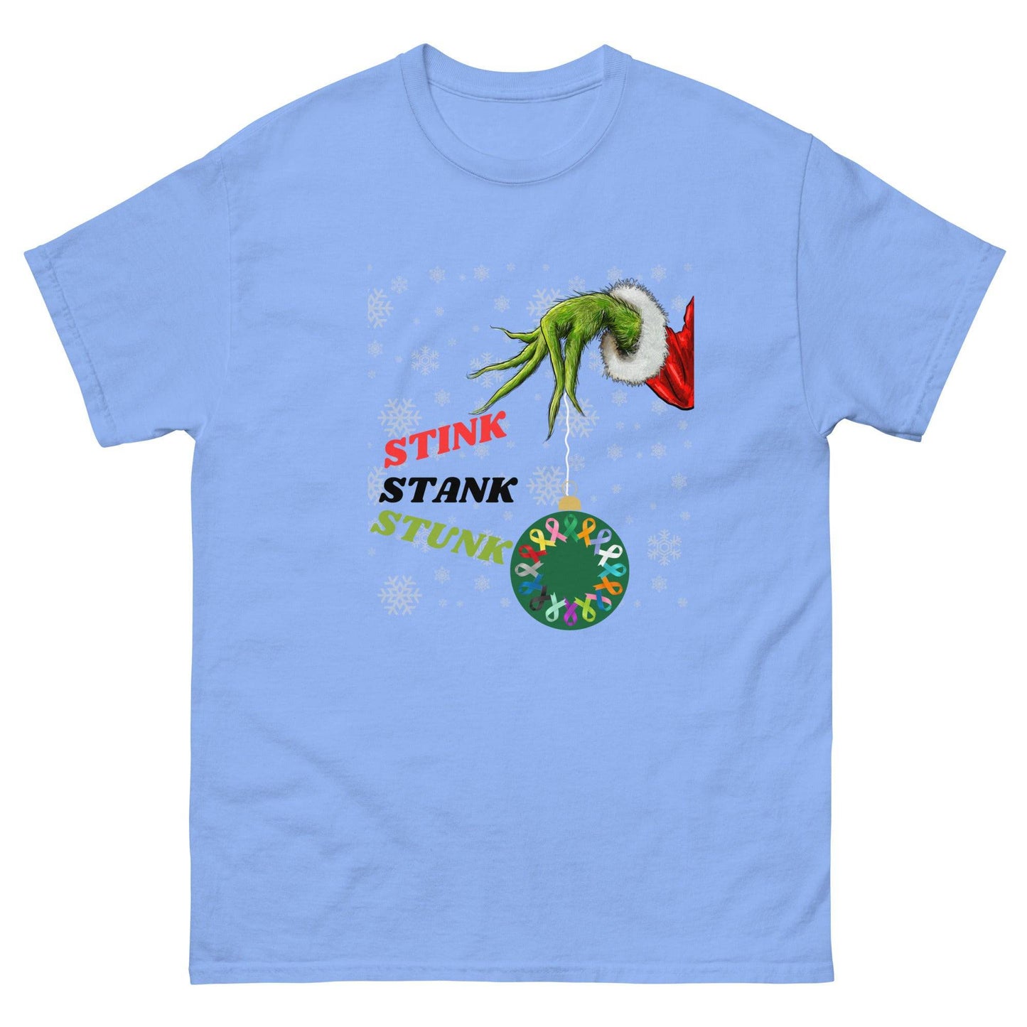 Stink Stank Stunk Cancer Awareness Unisex Classic Tee - JohnVsGBMCarolina BlueS