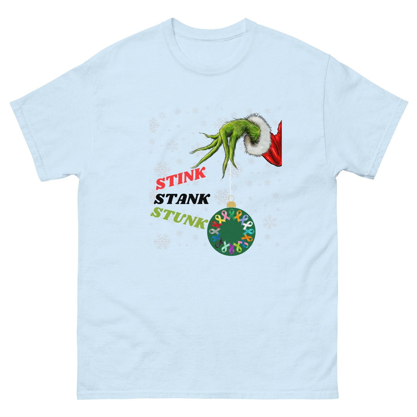 Stink Stank Stunk Cancer Awareness Unisex Classic Tee - JohnVsGBMLight BlueS