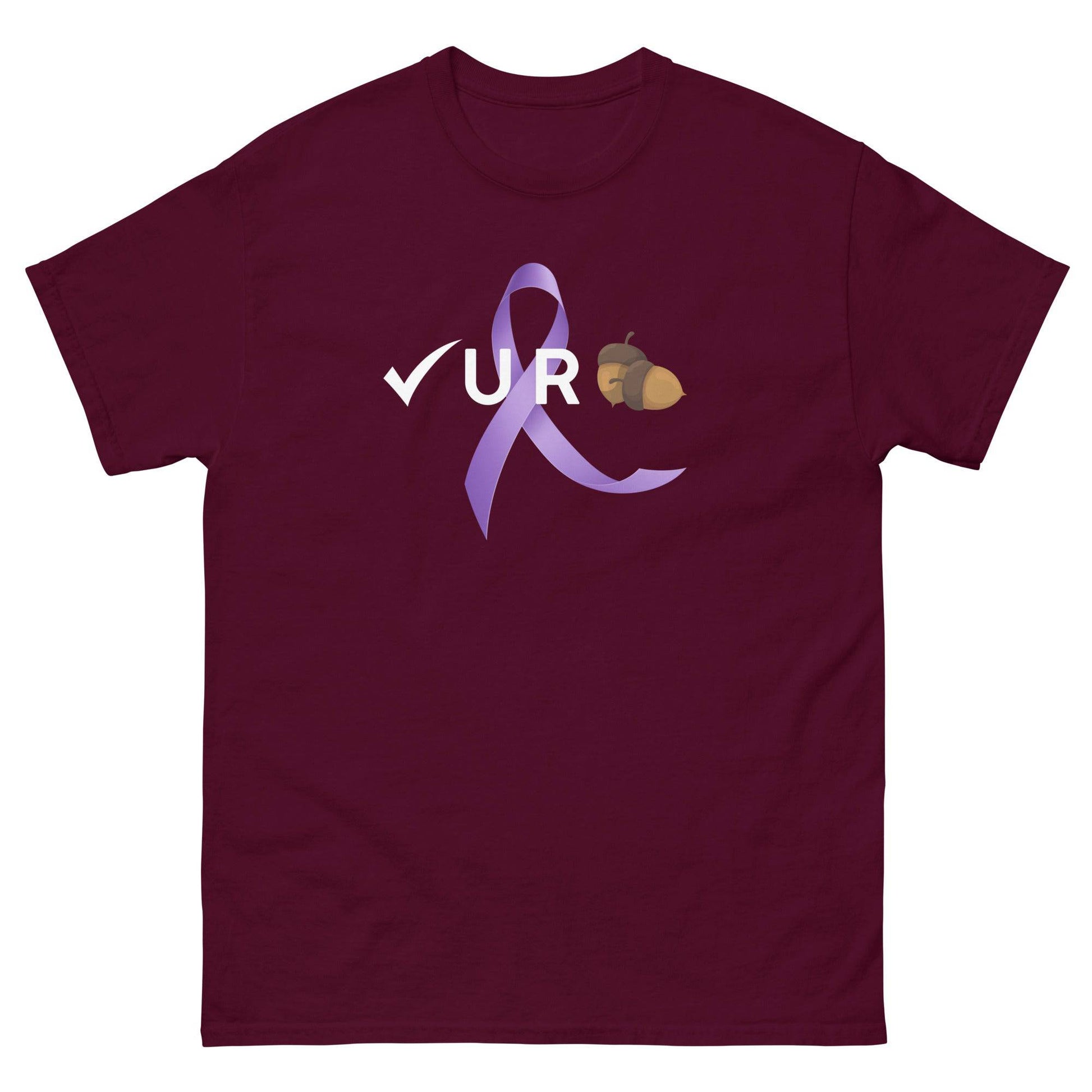 Testicular Cancer Awareness Mens Tee - JohnVsGBMMaroonS