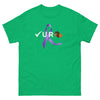 Testicular Cancer Awareness Mens Tee - JohnVsGBMIrish GreenS