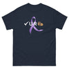 Testicular Cancer Awareness Mens Tee - JohnVsGBMNavyS