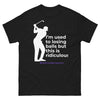 Testicular Cancer Golfer Tee - JohnVsGBMBlackS