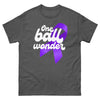 Testicular Cancer One Ball Wonder Tee - JohnVsGBMDark HeatherS