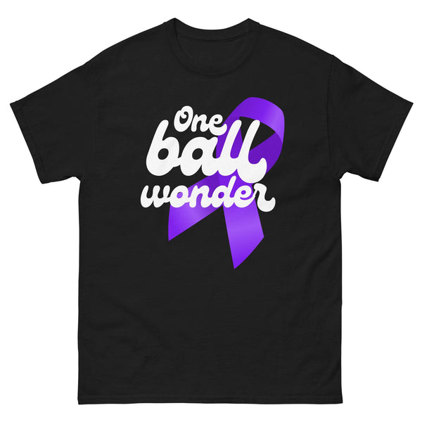 Testicular Cancer One Ball Wonder Tee - JohnVsGBMBlackS