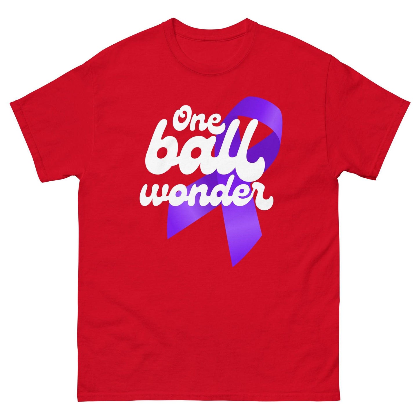 Testicular Cancer One Ball Wonder Tee - JohnVsGBMRedS