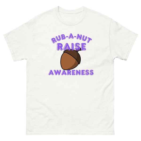 Testicular Cancer Rub a Nut Raise Awareness Tee - JohnVsGBMWhiteS