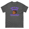 Testicular Cancer Rub a Nut Raise Awareness Tee - JohnVsGBMDark HeatherS