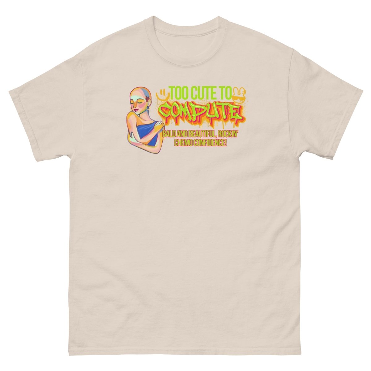 Too Cute Bald Tee - JohnVsGBMNaturalS