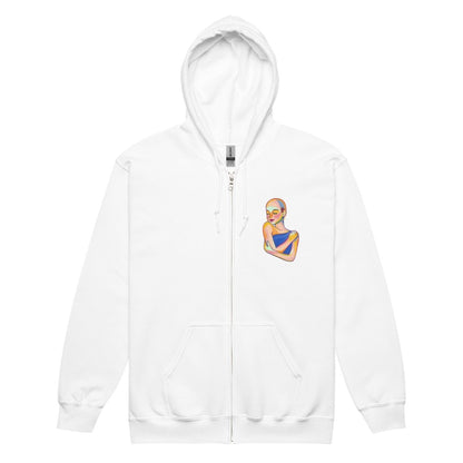 Too Cute Zip Up Hoodie - JohnVsGBMWhiteS