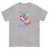 Unicorn Fabulous Cancer Tee - JohnVsGBMSport GreyS