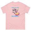 Unicorn Fabulous Cancer Tee - JohnVsGBMLight PinkS