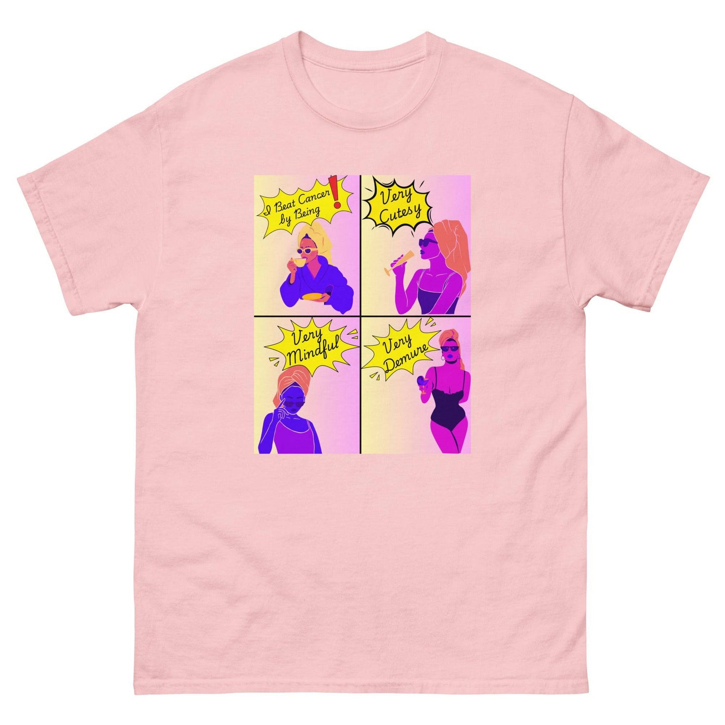 Very Cutesy, Mindful, and Demure Classic Tee - JohnVsGBMLight PinkS