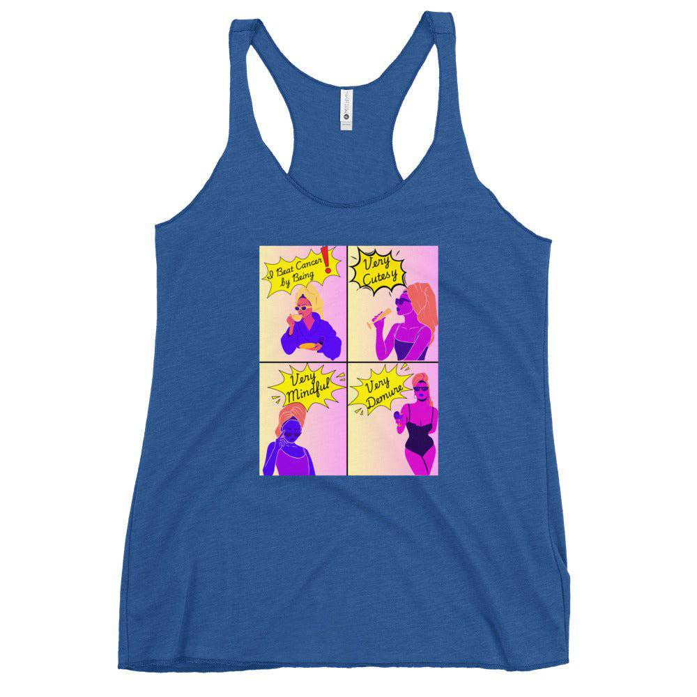 Very Cutesy, Mindful, and Demure Ladies Tank - JohnVsGBMVintage RoyalXS