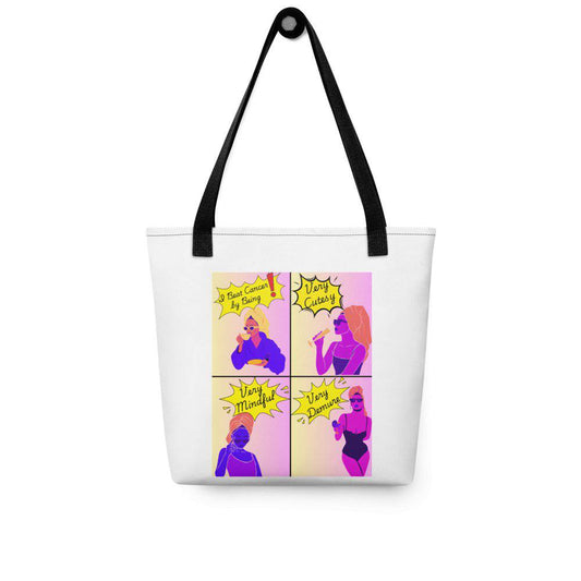 Very Cutesy, Mindful, and Demure Tote - JohnVsGBMBlack Handle