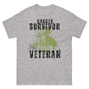 Veteran Soldier Cancer Tee - JohnVsGBMSport GreyS