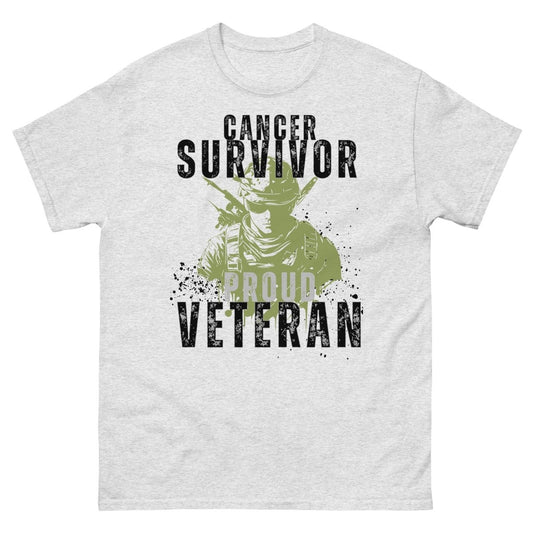 Veteran Soldier Cancer Tee - JohnVsGBMAshS