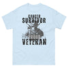 Veteran Soldier Grey Tee - JohnVsGBMLight BlueS