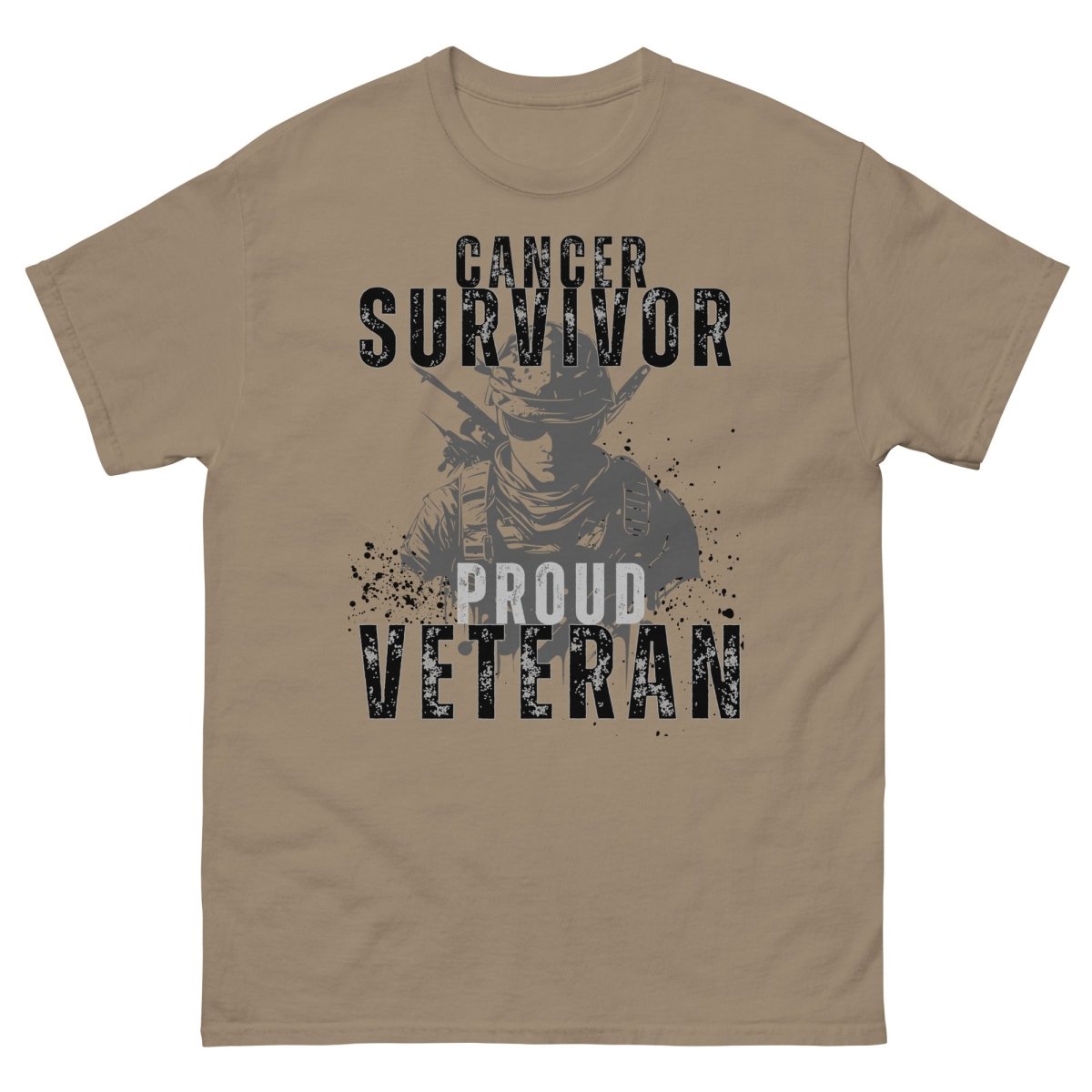 Veteran Soldier Grey Tee - JohnVsGBMBrown SavanaS