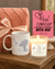Waymaker Candle with Mug & Blanket Gift Set - JohnVsGBMCinnamon VanillaBlush