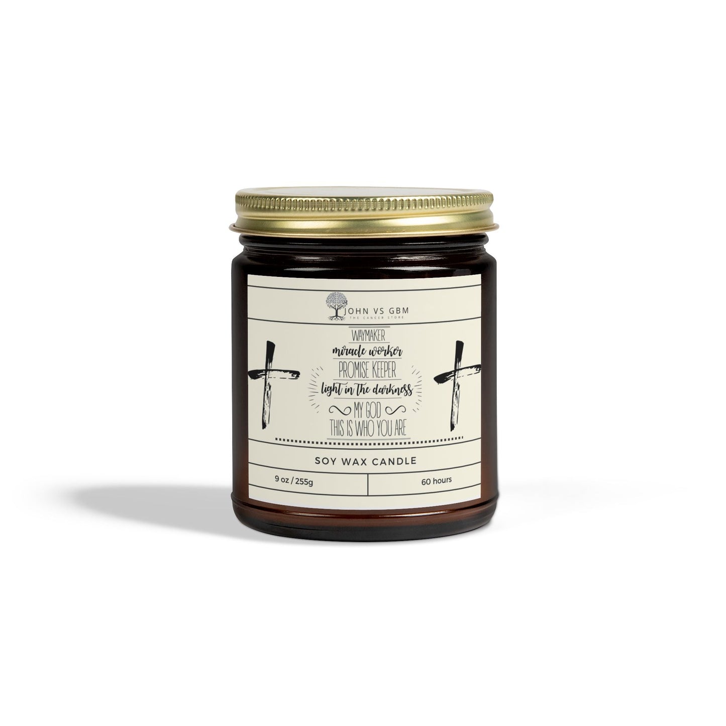 Waymaker - Miracle Worker Candle - JohnVsGBM9ozAmberVanilla Bean