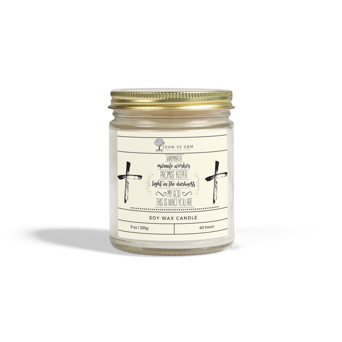 Waymaker - Miracle Worker Candle - JohnVsGBM9ozClearVanilla Bean