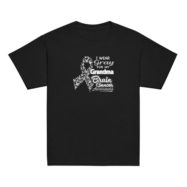 Wear Grey for Grandma Youth Classic Tee - JohnVsGBMBlackXS