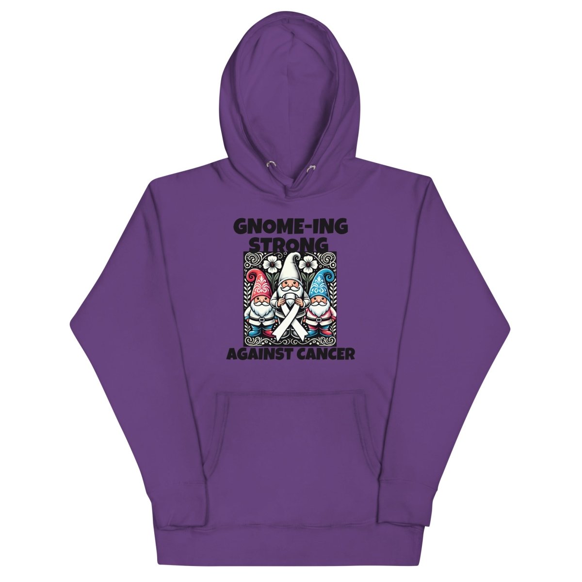 White Gnome - ing Strong Hoodie - JohnVsGBMPurpleS