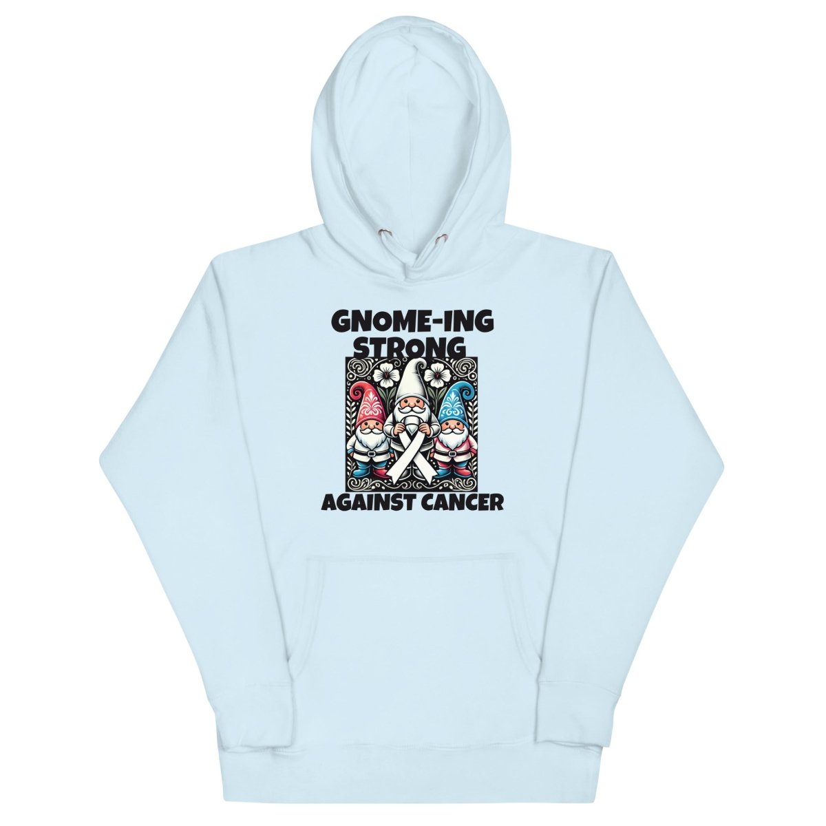 White Gnome - ing Strong Hoodie - JohnVsGBMSky BlueS