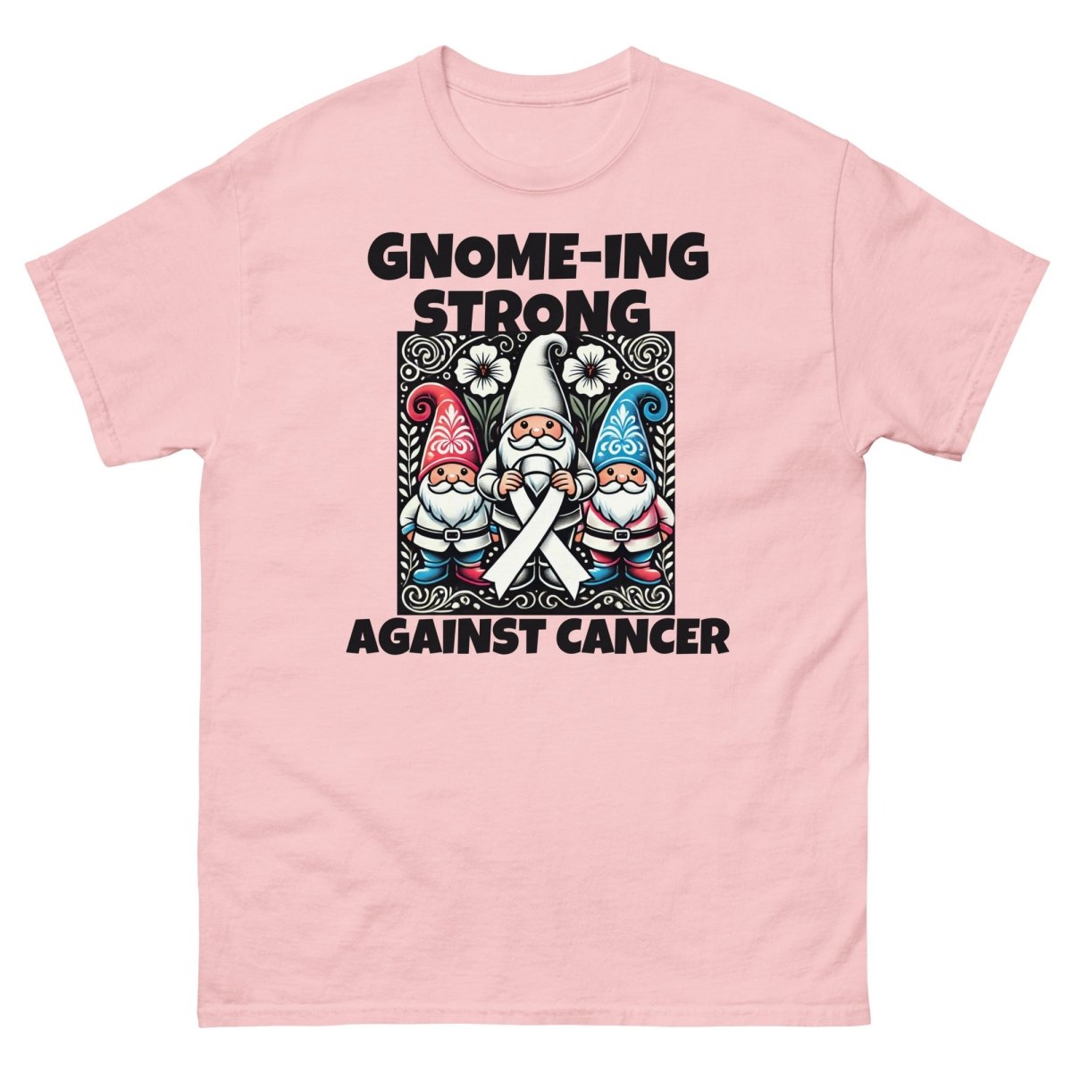 White Gnome - ing Strong Tee - JohnVsGBMLight PinkS