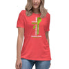 Women's Non - Hodgkin's Lymphoma Through Christ Tee - JohnVsGBMHeather RedS